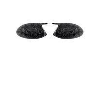 Door Wing Mirror Cover For BMW E90 E91 E92 E93 2006-2009 For M3 Style E80 E81 E87 Mirror Cover E90 Car Side Door Rearview Side Mirror Cover Cap(Forged Carbon Look A)