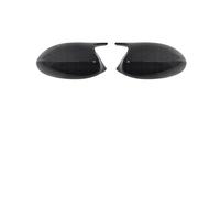 Door Wing Mirror Cover For BMW E90 E91 E92 E93 2006-2009 For M3 Style E80 E81 E87 Mirror Cover E90 Car Side Door Rearview Side Mirror Cover Cap(Carbon Fiber)