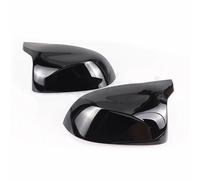Door Wing Mirror Cover For BMW F15 For X5 F16 For X6 F25 For X3 F26 For X4 2014 2015 2016 2017 2018 Car Side Door Rearview Side Mirror Cover Cap Door Mirror Cover Caps(1 pair black)