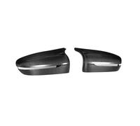 Door Wing Mirror Cover For BMW For M5 Series F90 2017 Real Dry Carbon Fiber Car Door Side Rearview Mirror Caps Cover Cap 1 Pair Glossy Rear View Cap(LHD)