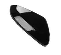 Door Wing Mirror Cover For Civic 10th For Gen 2016 2017 2018 2019 2020 2021 Rearview Mirror Cap Cover Shell Housing Red Black Left Right Side Parts(1pc Black Left Side)