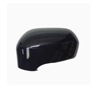 Door Wing Mirror Cover For Civic 8th FD1 FD2 FA1 2006-2011 Auto Left Right Rear Mirror Glass Cover Frame Turn Signal Light Mirror Cover Cap(Black no hole L)