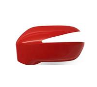 Door Wing Mirror Cover For Civic 8th FD1 FD2 FA1 2006-2011 Auto Left Right Rear Mirror Glass Cover Frame Turn Signal Light Mirror Cover Cap(Red with hole L)
