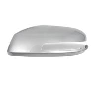 Door Wing Mirror Cover For Crider 2013 2014 2015 2016 2017 Replace Reversing Mirrors Cover Rearview Mirror Housing Rear Shell Color Painted(1pcs satin silver L)