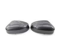 Door Wing Mirror Cover For Focus MK2 MK3 For Mondeo MK4 Side Rearview Mirror Cover(Carbon fiber)