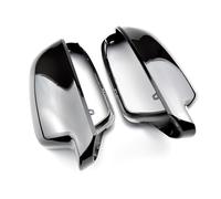 Door Wing Mirror Cover For For A3 8P For A4 For A5 B8 2008-2009 For .5 2011-2016 Mirror Cover Rearview Side Cap S Line(Bright black-B8.5)