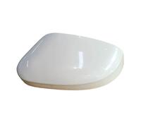 Door Wing Mirror Cover For For Focus For Mondeo 2008 2009 2010 2011 2012 2013 2014 2015 2016 2017 2018 Car Rearview Mirror Cover Lid Case Shell Rear View Cap(Pearl White LH)
