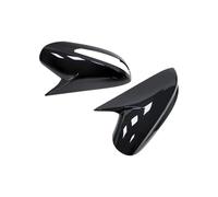Door Wing Mirror Cover For Hyundai For Sonata DN8 2011-2014 Side Door Shell Decoration Trim Car Rearview Mirror Cover(Bright black)