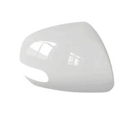 Door Wing Mirror Cover For Kia For Forte 2009 2010 2011-2017 Reversing Mirrors Cover Rearview Mirror Housing Color Painted With Lamp Type Mirror Cover Cap(1piece white right)
