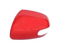 Door Wing Mirror Cover For Kia For Forte 2009 2010 2011-2017 Reversing Mirrors Cover Rearview Mirror Housing Color Painted With Lamp Type Mirror Cover Cap(1piece agate red L)