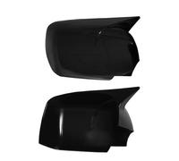 Door Wing Mirror Cover For Land For Rover For Range For Rover L322 MK3 2002-2006 Side Rearview Mirror Cap Wing Side Mirror Cover Mirror Covers(Bright black)