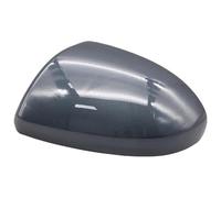 Door Wing Mirror Cover For M&azda 2 For Demio 2007-2013 Car Side Mirror Shell Rearview Cover Housing Painted Wing Cap(Deep Grey,L)