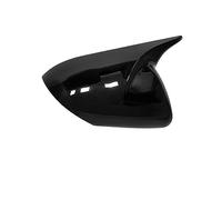 Door Wing Mirror Cover For Mazda 3 For Axela BL 2.0 2009 2010 2011 2012 2013 2Pcs Car External Rearview Mirror Cover Cap Shell Housing Wing Lid(1pc Black Left)