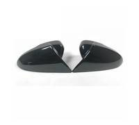 Door Wing Mirror Cover For Mondeo For Fusion 2013-2023 Paste Rear Side Horn Mirrors Rearview Cover Trim Car Accessories(1 pair black)