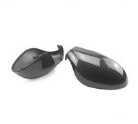Door Wing Mirror Cover For Seat For Leon MK1 1M 1999-2006 Car Rearview Mirror Cover Side Wing Protect Frame Covers Trim Carbon Look And Bright Black Rearview Mirror Cover(Carbon Fiber Look)