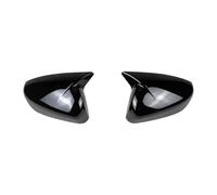 Door Wing Mirror Cover For Subaru For Crosstrek 2023 2024 Car Rearview Side Mirror Cover Wing Cap Exterior Door Housing Shell Side Mirror Caps(Gloss Black)