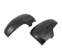 Door Wing Mirror Cover For Toyota For Prius Plus 2011-2020 For Prius For Mark X 2009-2012 Side Rearview Mirror Wing Cover Caps White (White L)(Carbon Print 1 Pair)