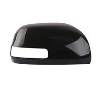 Door Wing Mirror Cover For Toyota For RAV4 For RAV 4 2009 2010 2011 2012 2013 Car Accessories Rearview Mirror Cover Side Mirrors Housing Shell With Lamp Type Side Mirror Shell(1pcs black mica R)