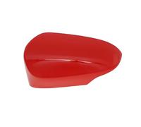 Door Wing Mirror Cover For Toyota For Yaris 2012 2013-2020 Rearview Mirror Cover Housing Left/Right Side Wing Cap Shell(Red-L)