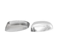 Door Wing Mirror Cover Rearview Mirror Cover For GMC For Sierra For Yukon XL 1500 2500 3500 25788155(Chrome Pair)