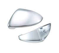 DOOR WING MIRROR COVER Side Wing Mirror Cover Caps Matte Chrome Rear View Mirror Caps 2 Pieces For VW For Golf MK7 MK7.5 For Touran Mirror Covers Caps(Matte chrome)