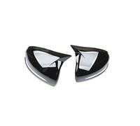 Door Wing Mirror Covers For Benz E For GLC S C Class W205 W213 X253 W222 W238 LHD Car Rearview Mirror Cover Auto Exterior Accessories Mirror Cover Cap(Gloss Black)