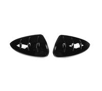 Door Wing Mirror Covers For Toyota For Yaris For Cross 2023 2024 LHD Car Rearview Mirror Cover Cap ABS Black/Carbon Fiber Auto Exterior Accessories(Black)