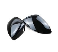 Door Wing Mirror Covers For VW For Golf 8 MK8 2020 Black Mirror Cover Rear View Side Mirror Cap Housing Support Lane Change Side Assist Blind Spot