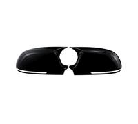 Door Wing Mirror Covers Pair Side Wing Mirror Cover For A3 8P A4 A5 B8 B8.5 Q3 A6 C6 4F S6 Add On Side Rear View Mirror Cap Cover Car Accessories Side Mirror Caps(Carbon Look,B8)