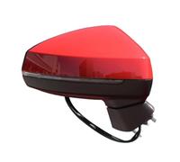 Door Wing Mirror Electric Auto Side Rear View Mirror Assembly For For A3 2014-2021 Auto 6 Wire 8 Wire Electric Adjustment Heating Electrical Folding(Red 8 wires Right)