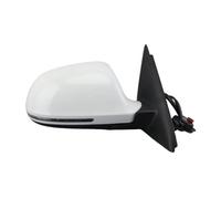 Door Wing Mirror Electric For For Q3 For 8U 2013-2018 Heated Power Folding 10/12Pins Rearview Mirror Assembly White Side Door Rearview Mirror