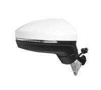 Door Wing Mirror Electric For VW For Tiguan Left/Right Car 6/9Pin Side Mirror Assembly 2016-2018 Auto Electric Adjustment Power Heated Fold Turn Signal Rearview Mirror Assembly (Color : B 13-Wire O