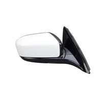 Door Wing Mirror For Accrod 2003 2004 2005 2006 2007 3 Pins Rearview Mirror Assembly Silvery Manual Folding Side Car Accessories Wing Mirror Assembly(1pc right white)