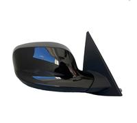 Door Wing Mirror For BMW X1 E84 2010 2011 2012 Car Folding Left Or Right Heated 3 Pin Rear Mirror Assembly Side Door Wing Mirror(Black Left)