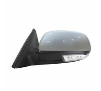 Door Wing Mirror For Chevy For Epica 2007-2013 Car Rearview Mirror Assy Auto Electric Folding Heating Turn Signal Accessories Wing Mirrors for Cars(WHITE,8 Wire L)