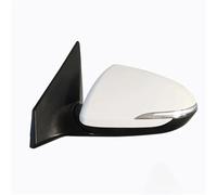 Door Wing Mirror For Hyundai For Elantra 2017 2018 Car Side Rearview Mirror Assembly Auto Heated Exterior Turn Signal Lights Electric Folding Wing Mirrors for Cars(WHITE,10pin L)