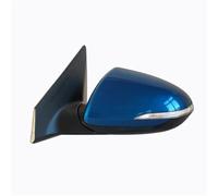Door Wing Mirror For Hyundai For Elantra 2017 2018 Car Side Rearview Mirror Assembly Auto Heated Exterior Turn Signal Lights Electric Folding Wing Mirrors for Cars(Blue,5pin L)