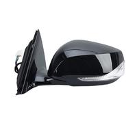 Door Wing Mirror For Infiniti For Q50 2014 2015-2021 7 Wire Door Side Mirror Assembly Gloss Black With Turn Signal Wing Car Accessories Wing Mirror Assembly(Left)