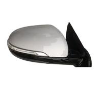 Door Wing Mirror For Kia For Sorento 2015 2016 2017 2018 With Turn Signal Light Electric Folding Heating Car 8/10 Wire Rearview Mirror Assembly Wing Mirror Assembly(8-wire white Right)