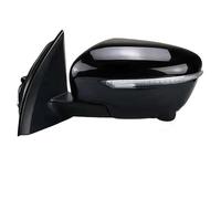 Door Wing Mirror For Nissan For Murano 2015-2020 Rear View Side Door Mirror Assembly Electrical Folding Heated Side Door Wing Mirror(Black,13pin left)