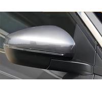 Door Wing Mirror For Peugeot 4008 5008 2017-2021 Car Rearview Mirror Assembly Auto Electric Folding Turn Signal Heating Adjust Wing Door Mirror(Silver,9pin R)
