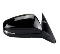 Door Wing Mirror For Toyota For Highlander 2014-2019 Rear View Side Door Mirror Assembly Electrical Power Folding Heated Glass Turn Signal Lights Wing Mirror Assembly(Right 7pin a)