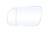 Door Wing Mirror For VW For GOLF MK4 1996-2004 For BORA For JETTA Side Wing Mirror White Glass Rear View Rearview Exterior Replacement Glass for Car Mirrors(Left)
