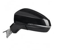 Door Wing Mirror For VW For Tiguan 2017-2023 Left Side 9Pin White Painted Rearview Mirror 5NG857501A Complete Door Mirror(Black left)