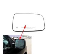 Door Wing Mirror Glass Car Accessories Exterior Side Mirrors Reflective Lens Rearview Mirror Glass Lenses for Dodge for Ram 1500 2500 2010-2019(1pc Right)
