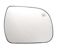 Door Wing Mirror Glass Compatible With For Sienna 2011-2019 Car Right Passenger Side Rearview Heated Mirror Glass With Waterproof Large Vision Function