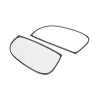 Door Wing Mirror Glass Compatible With Hyundai For Getz 2003 2004 2005 2006 2007 2008 2009 2011 Left Driver Side Right Passenger Side Mirror Glass With Backing Plate(1 pair)