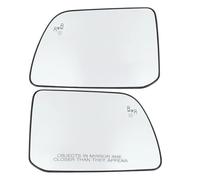 Door Wing Mirror Glass For Edge 2011-2014 For Lincoln MKX 2011-2015 US Version Heated Side MirrorGlass Lens Door Mirror Glass Lens(1 pair blind spot)