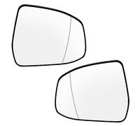 Door Wing Mirror Glass For For Focus MK2 MK3 For Mondeo MK4 2008-2018 Left Right Side Wing Mirror Glass Heated Convex(Pair)