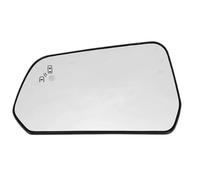 Door Wing Mirror Glass For For Mustang 2015-2021 USA Version Side Heated Wing Mirror Glass Rearview Lens With Blindspot FR3Z-17K707-G(Left Driver Side)